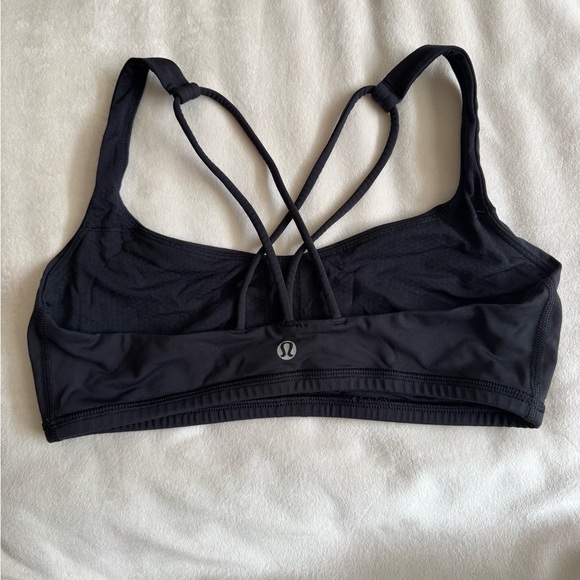 lululemon athletica Free to Be Black Sports Bra - Picture 6 of 7
